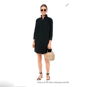Tuckernuck Pomander Place Polly Dress in Black XL
